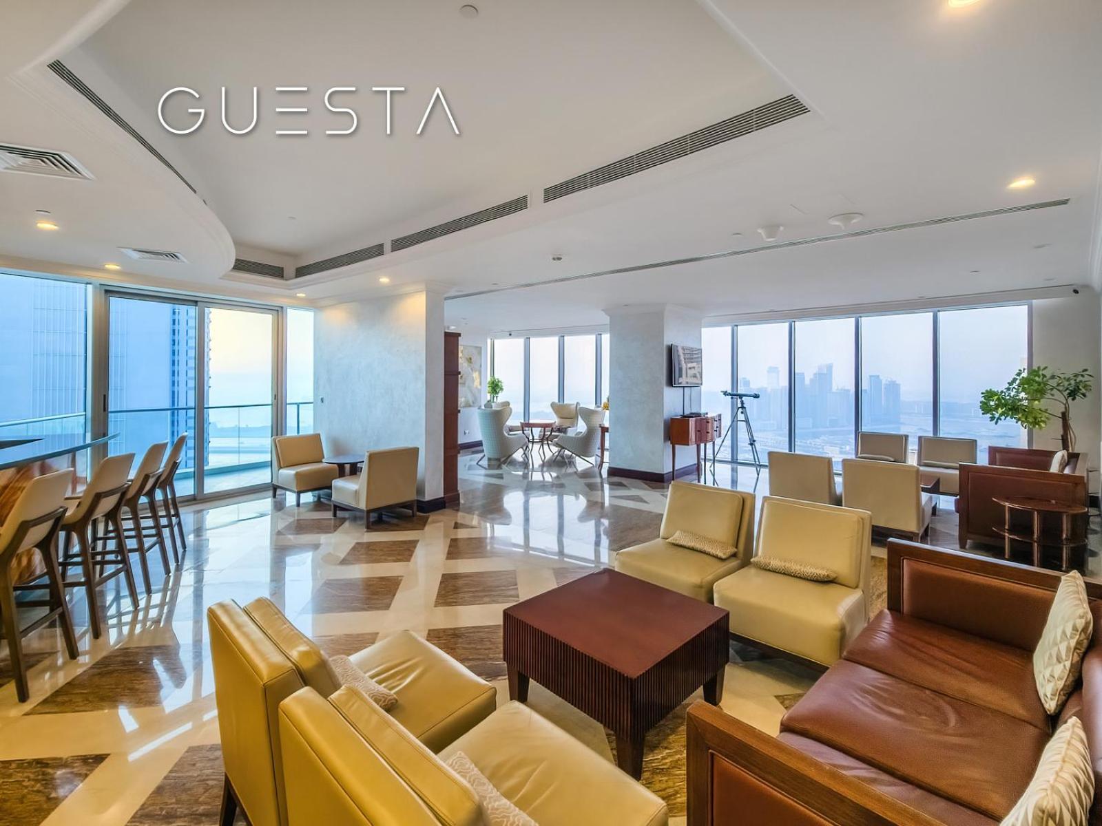 Trident Grand 1 Bdr Guest Bedroom, Marina Dubai