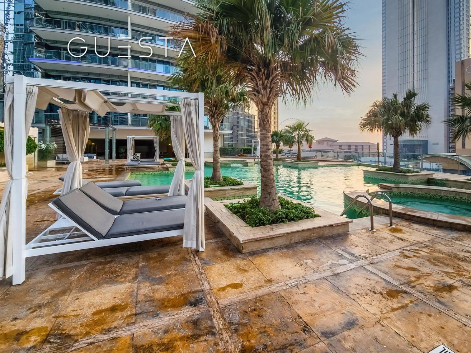 Apartment Trident Grand 1 Bdr Guest Bedroom, Marina Dubai